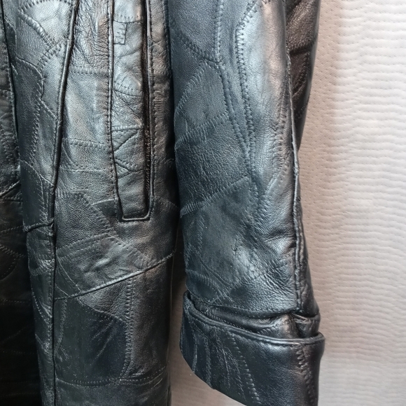 Navarre Leather Co Full Length Italian Genuine Lea - Picture 8 of 9